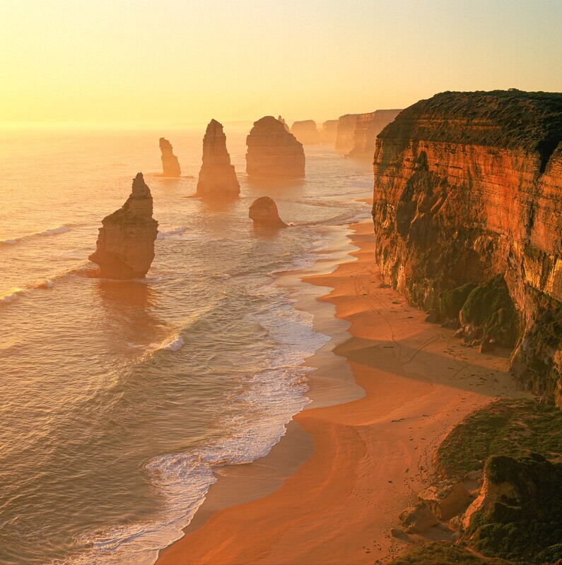 Twelve Apostles,Great Ocean Road, Australia. EDC029. - Greeting Cards from around the world.