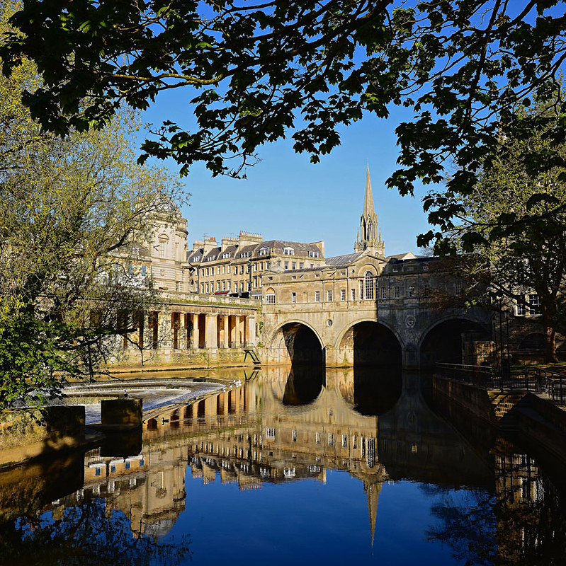 Spring, Pulteney Bridge, Bath EDC173 - Bath