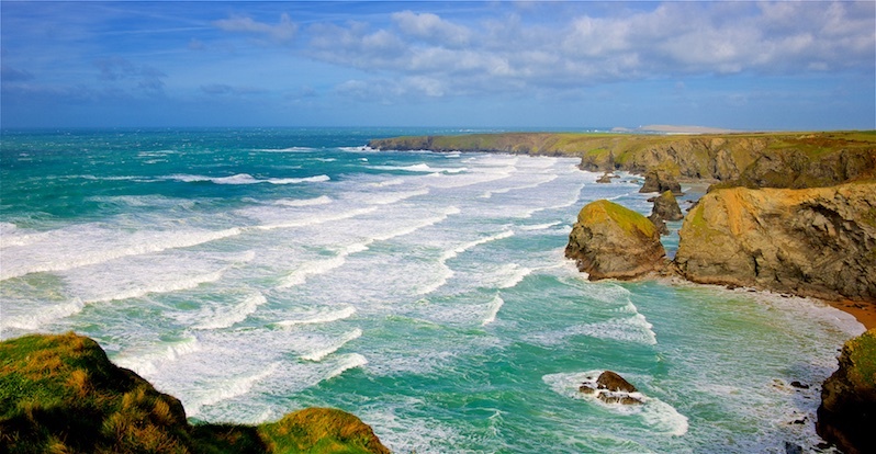 Storm Doris, Bedruthan Steps, Cornwall EDC265 - Cornwall