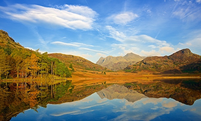 Blea Tarn and the Langdale Pikes EDC229 - Lake District