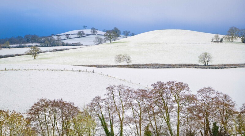 Two Tree Hill, Cotswolds near Bath. - England