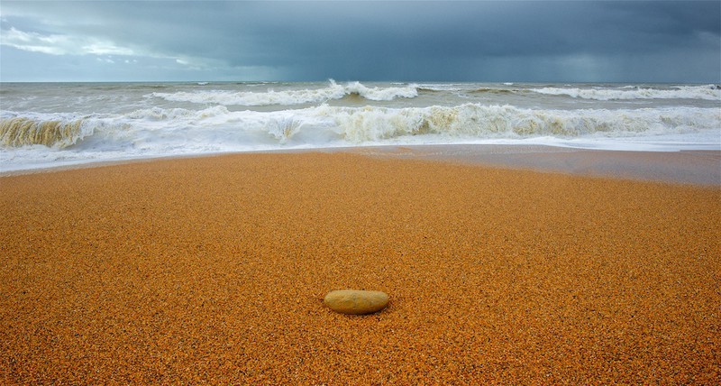Storm Wave, Chesil Beach,Burton Bradstock,Dorset EDC240 - England