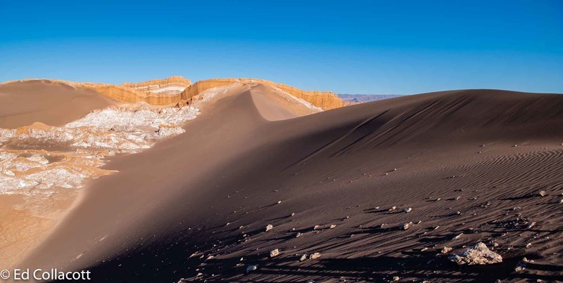 Valley de la Luna, Atacama Desert, Chile. - South America and Iceland.