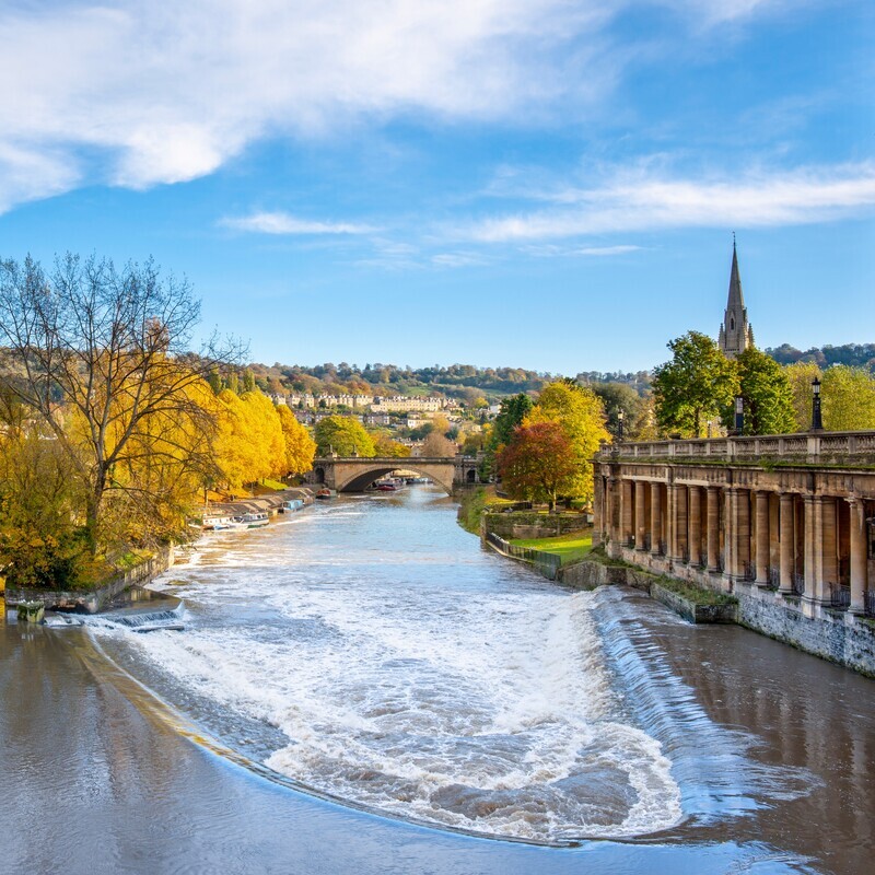 Pulteney Weir And River Avonbath Edc 312