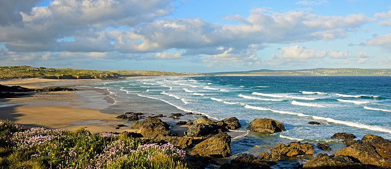 Gwithian from Godrevy, St Ives Bay EDC187 - Cornwall