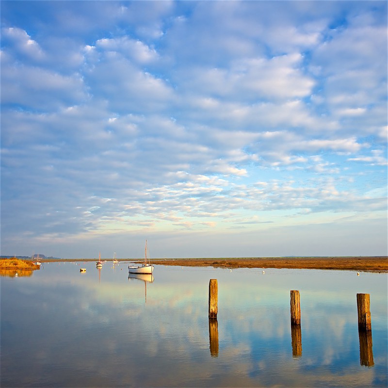 Morning Calm, Burnham Overy Staithe, Norfolk EDC245 - England