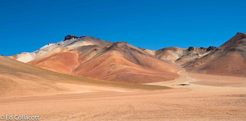 The high Altiplano in southern Bolivia. - South America and Iceland.