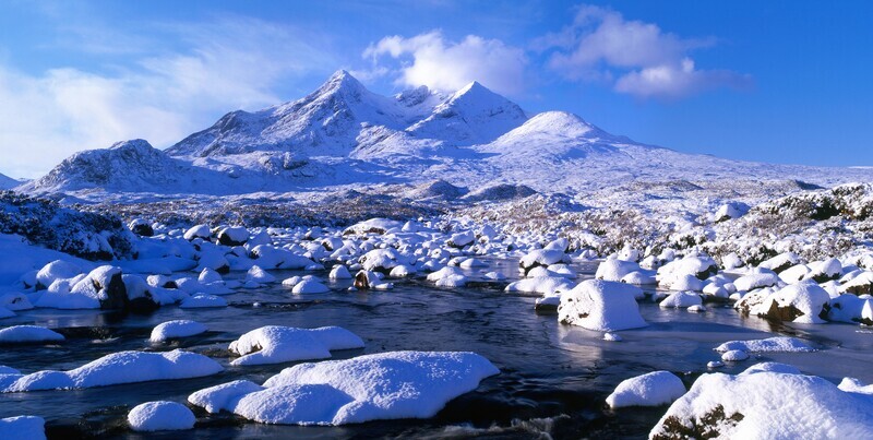 Black Cuillins, Glen Sligachan, Isle of Skye. EDC054 - Scotland
