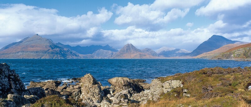 The Black Cullin from Elgol ,Isle of Skye. EDC064