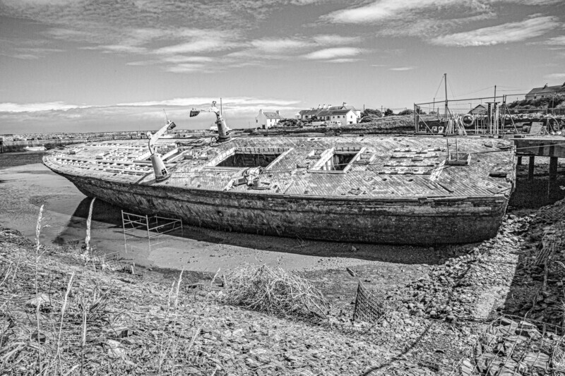 Deserted Boat - Coastal Gallery