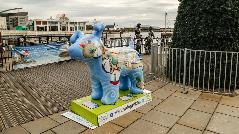 31. Swirly Whirly, Mermaid Quay - Cardiff SnowDogs