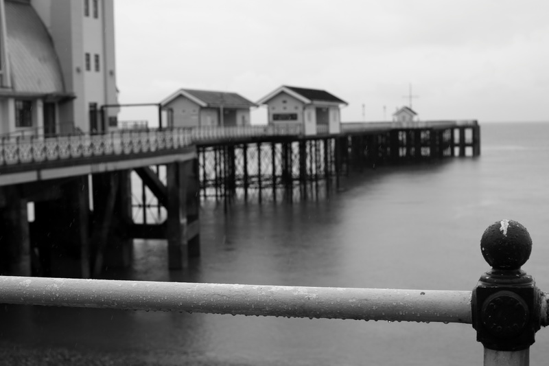 Rainy Day - Penarth: Pier and Esplanade