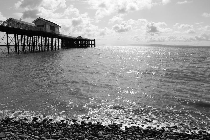 From the Beach - Penarth: Pier and Esplanade