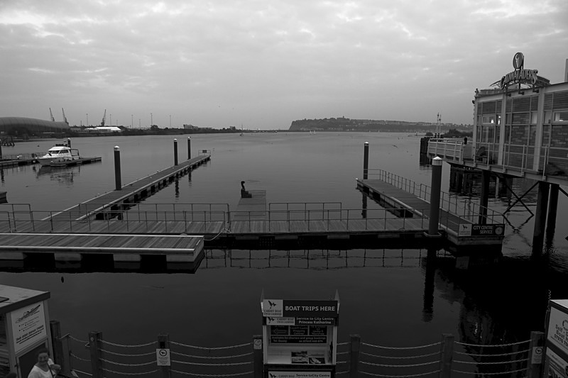 Bay at Dusk - Bay and Barrage