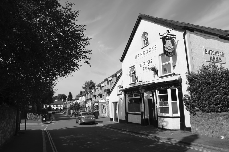 The Butchers Arms and High Street - Llandaff: City Within a City