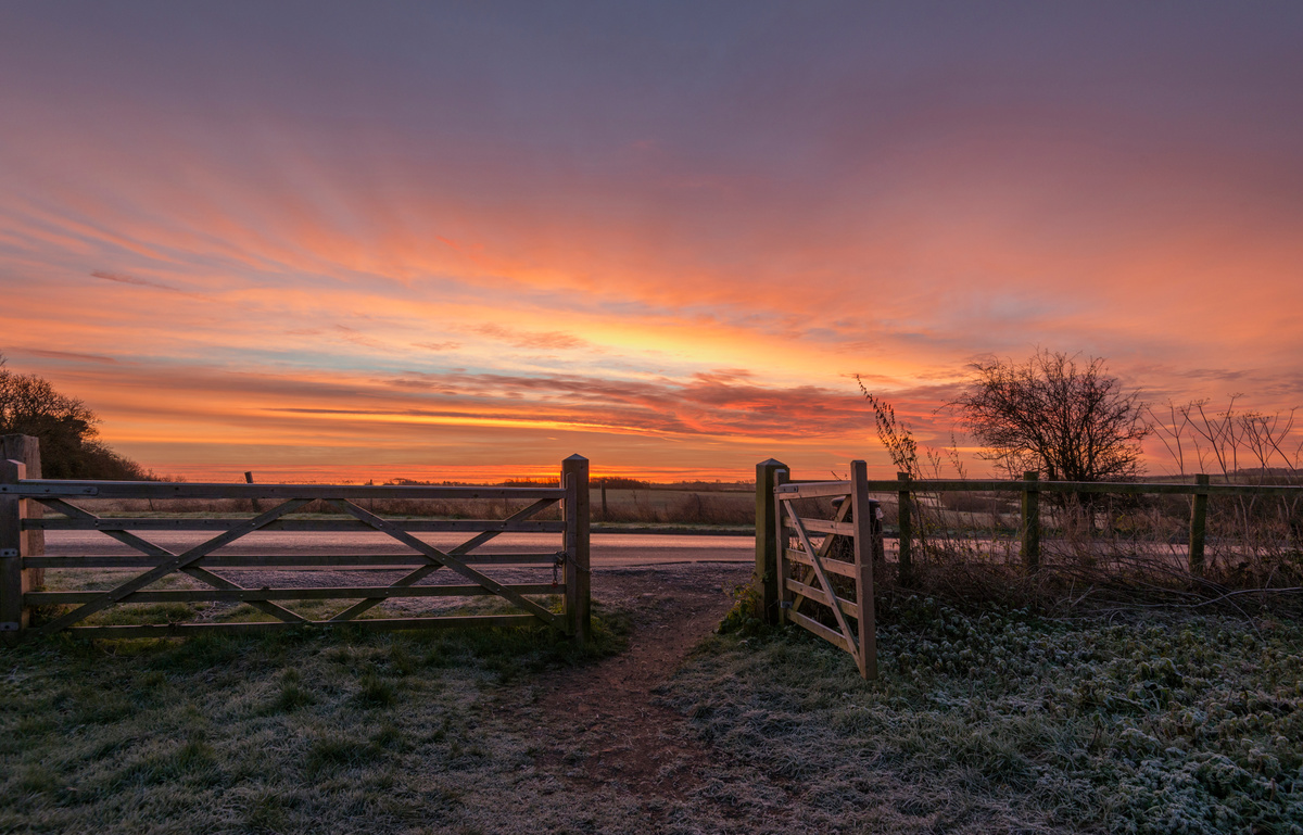 A Winters Morning - Local Landscapes