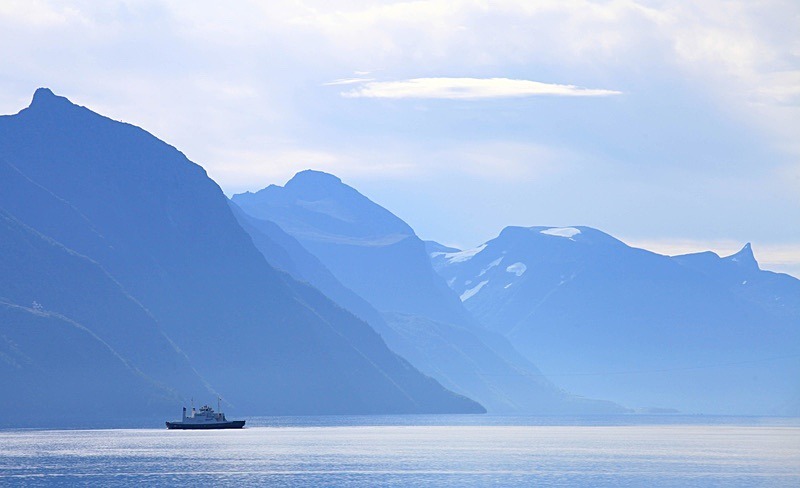 Geiranger Fjord - Norwegian coastal road