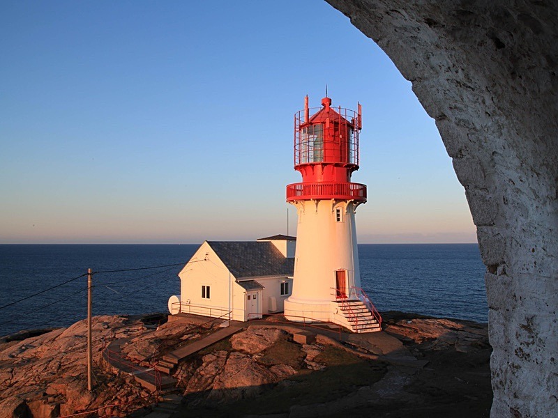 Lindesnes fyr - Postcard