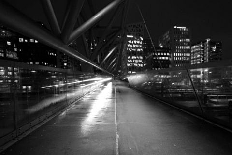 Oslo Barcode - Black and white