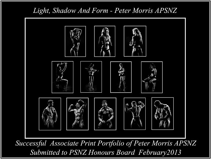 Peter Morris - PSNZ Associteship Portfolio 2013 - Awards