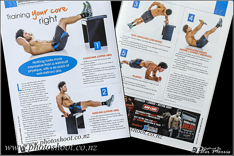 Fawad Ahadi IFBB Pro - New Zealand Fitness Magazine - Published Work
