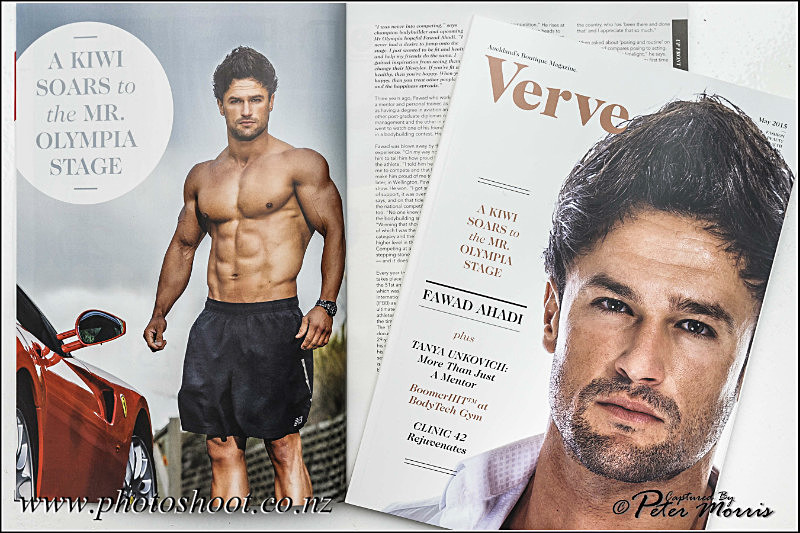 Fawad Ahadi IFBB Pro - Verve Magazine - Published Work