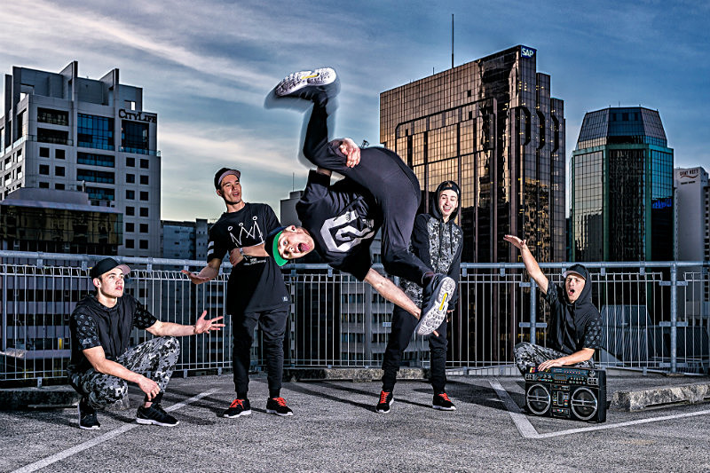 Apparel Shot On Location For Russell Athletic - Product Photography