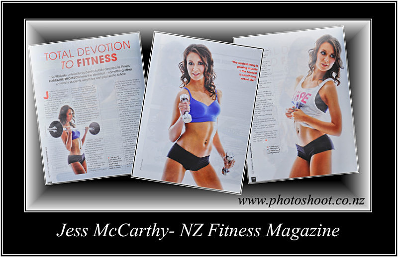 NZ Fitness Magazine - Jess McCarthy - Published Work