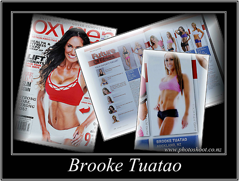 Brooke Tuatao, Oxygen Magazine