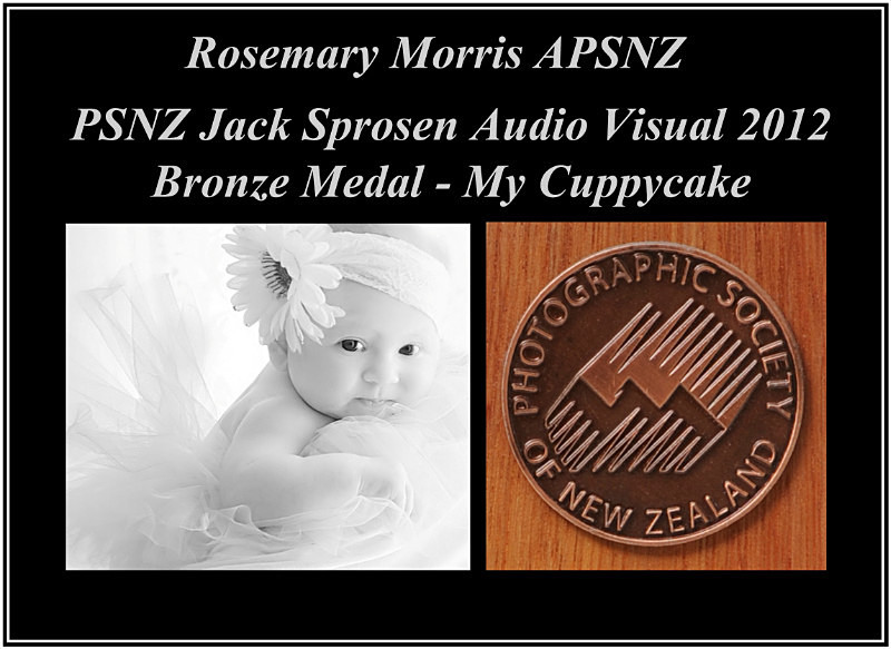 Rosemary Morris - Bronze - PSNZ Jack Sprosen AV 2012 - Awards