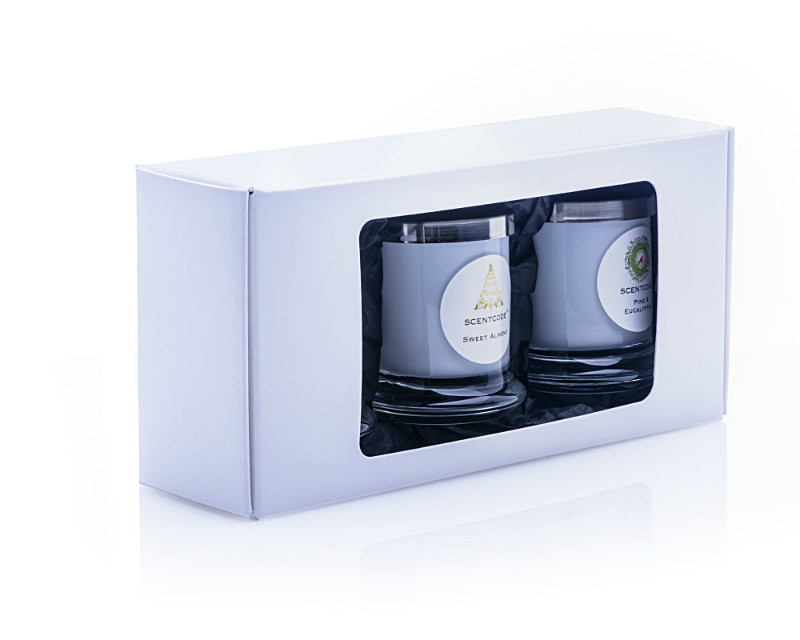 Pack Shot Angled With Reflection For Scent Code - Product Photography