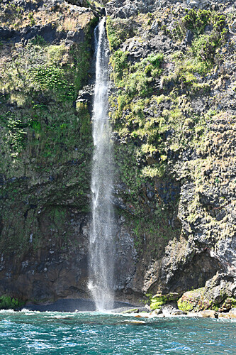 Waterfall on the south east coast of Sao Jorge - Açores 2020