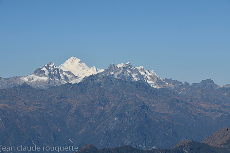 Makalu from the Sinion la (4646m) - Kanchenjunga trek (2018)