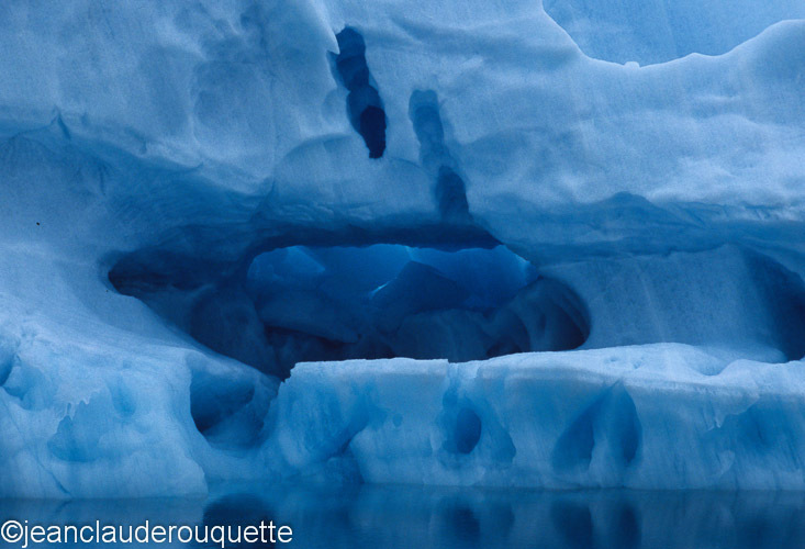 Blue ice - Svalbard et Norvège 2011