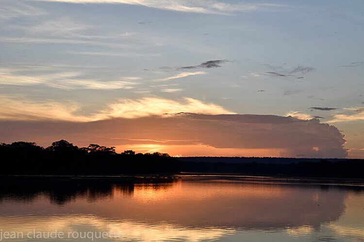 Sunset on the Sangha River - Dzanga Sangha National Park (République Centrafricaine) 2019
