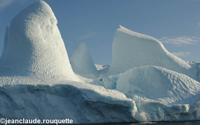 Huge icebergs - West Coast of Greenland 2012