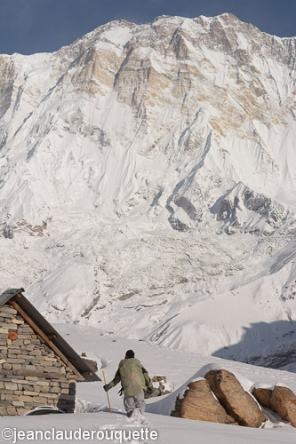 Annapurna 1 from ABC - Annapurna conservation area (Népal 2014)