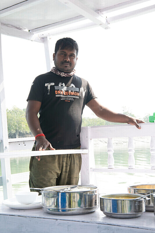 Pradit Cook, driver and spotter - Sundarban National Park North East India February 2025