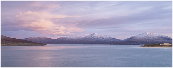 First snow on the North Harris Hills - Harris, Lewis and Uists