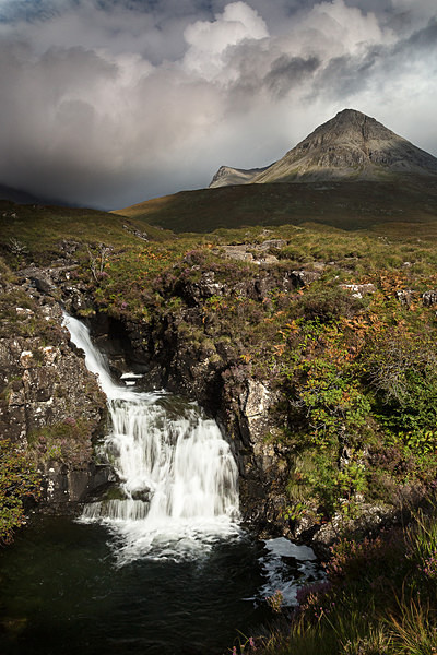 Clearing rain, Ghreadaidh Falls, Skye - Inner Hebrides - Skye and Eigg