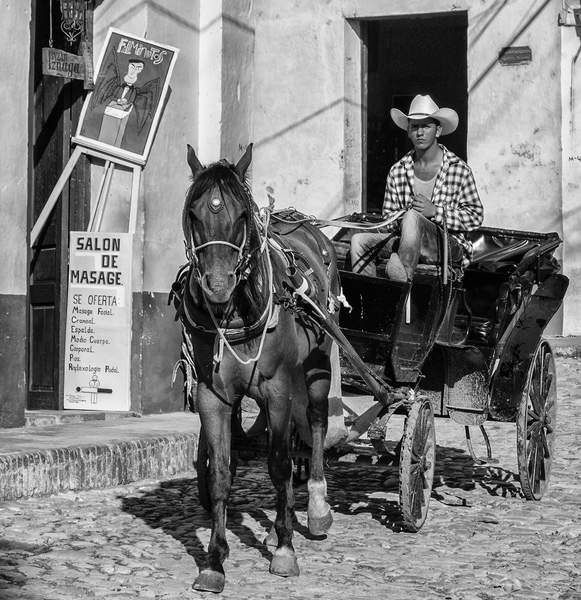 Trinidad cowboy - Cuba