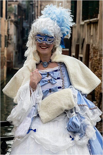 Carnivale reveller - Venice