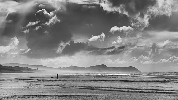 Bad weather approaching, Te Arai - New Zealand