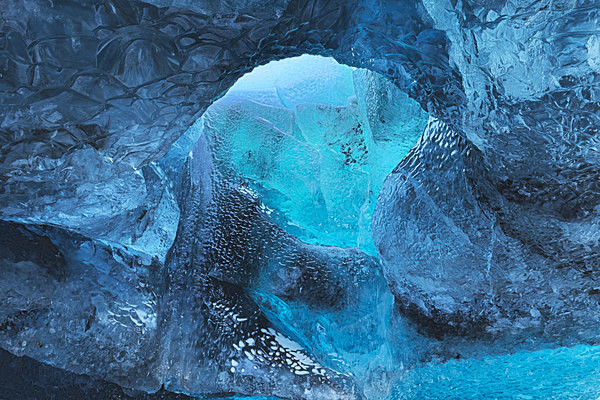 Ice cave - Iceland winter
