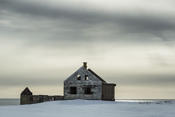 Abandoned house - Iceland winter