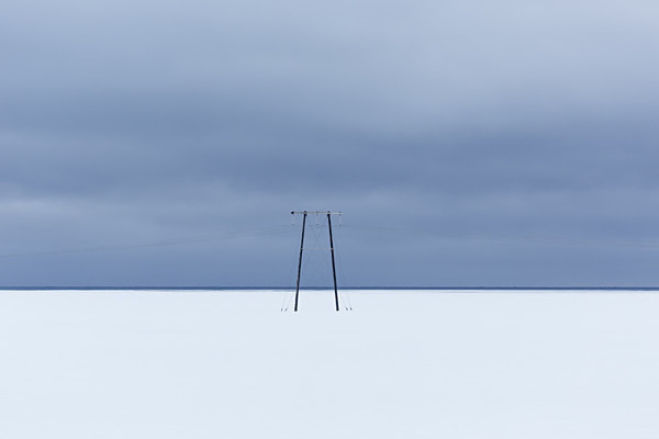 Pylon - Iceland winter