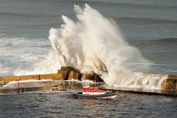 Stonehaven storm surge - Miscellaneous Scotland