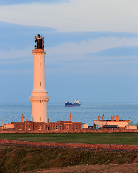 Girdle Ness, Aberdeen - Lighthouses of Scotland