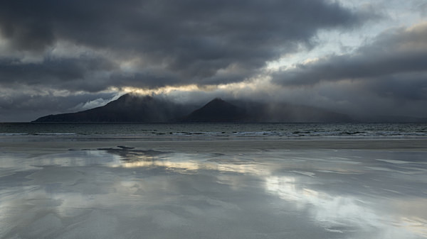 Dusk Laig Bay Eigg, 2 - Inner Hebrides - Skye and Eigg