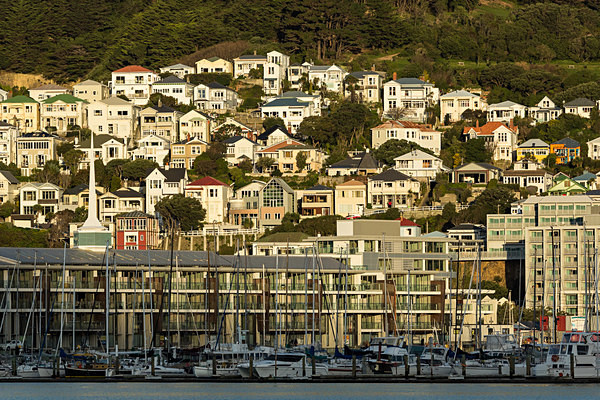 Evening Light, Wellington - New Zealand